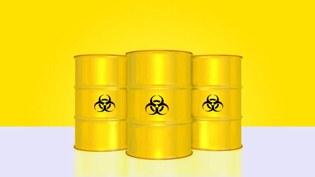 hazardous materials drums