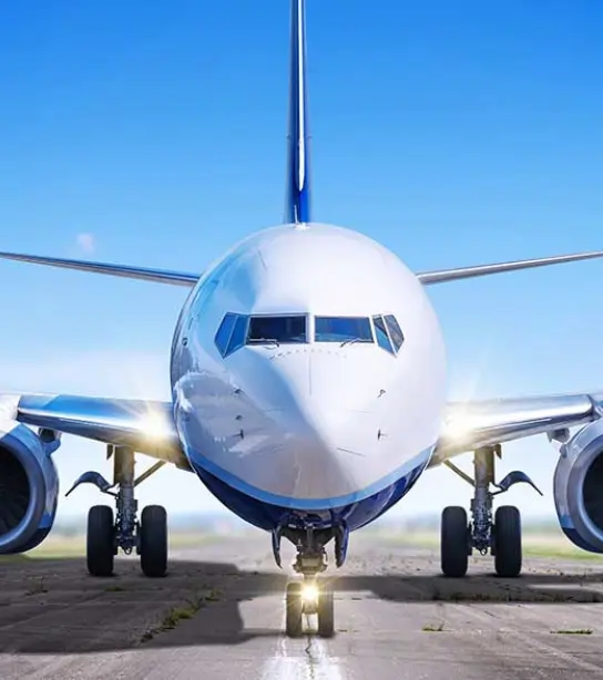 Jade International air cargo aircraft on the runway